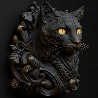 3D model Bombay cat (STL)